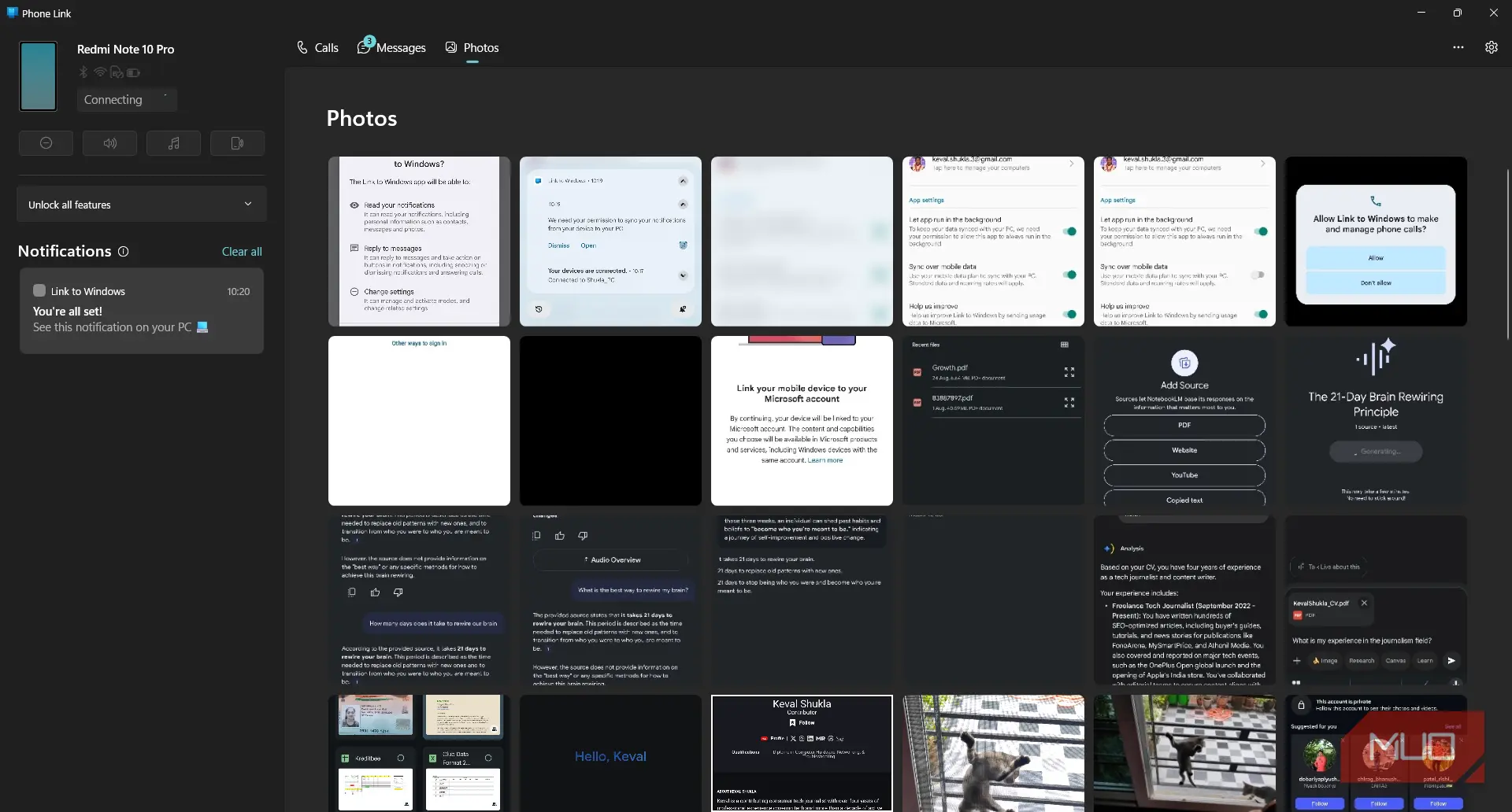 Новата функция Phone Link в Windows 11 наистина много ми харесва