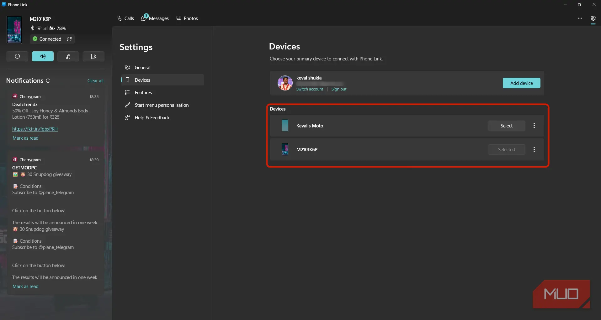 Новата функция Phone Link в Windows 11 наистина много ми харесва