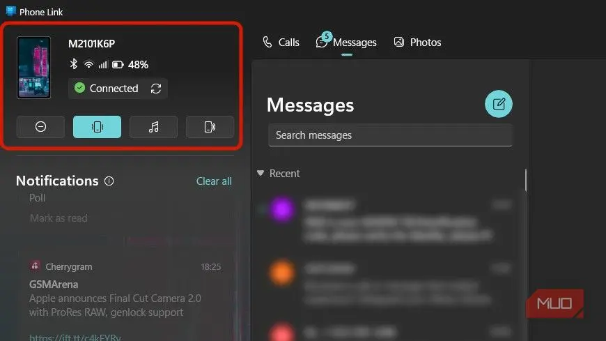 Новата функция Phone Link в Windows 11 наистина много ми харесва