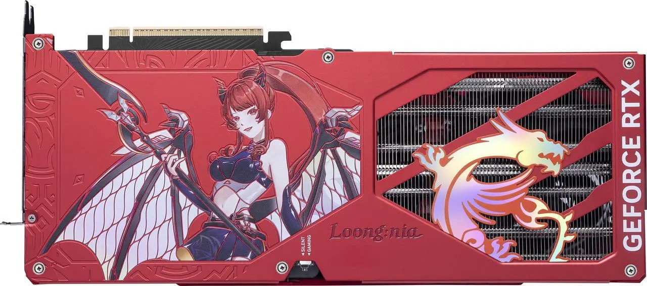 MSI оцени ексклузивната аниме-графична карта Anime GeForce RTX 5070 Ti MLG със 150 долара повече от референтната версия