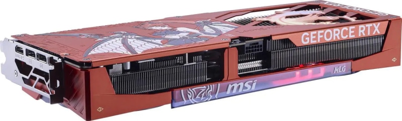 MSI оцени ексклузивната аниме-графична карта Anime GeForce RTX 5070 Ti MLG със 150 долара повече от референтната версия