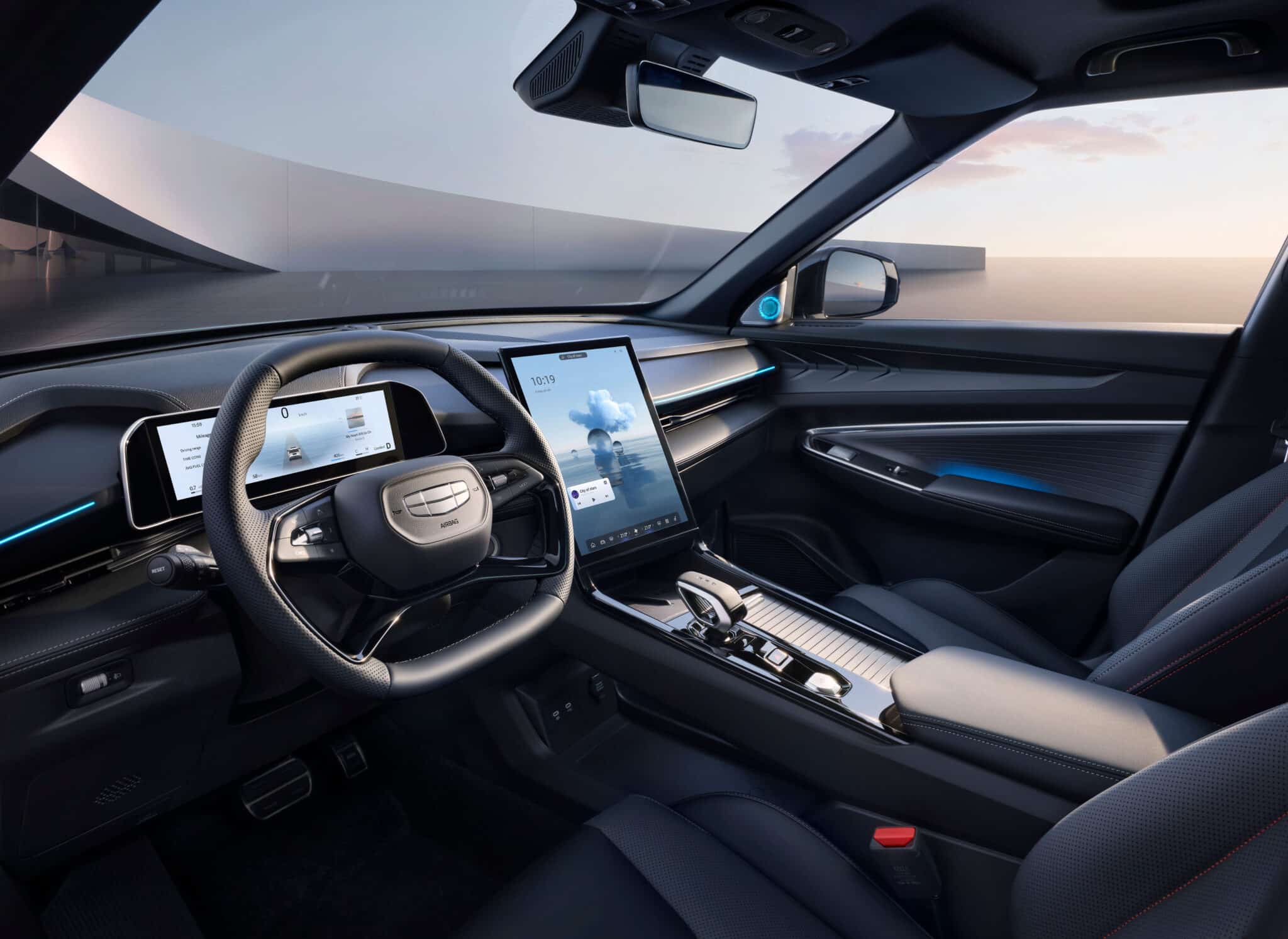 Geely в България: сателити, технологии и първи километри с новия Cityray