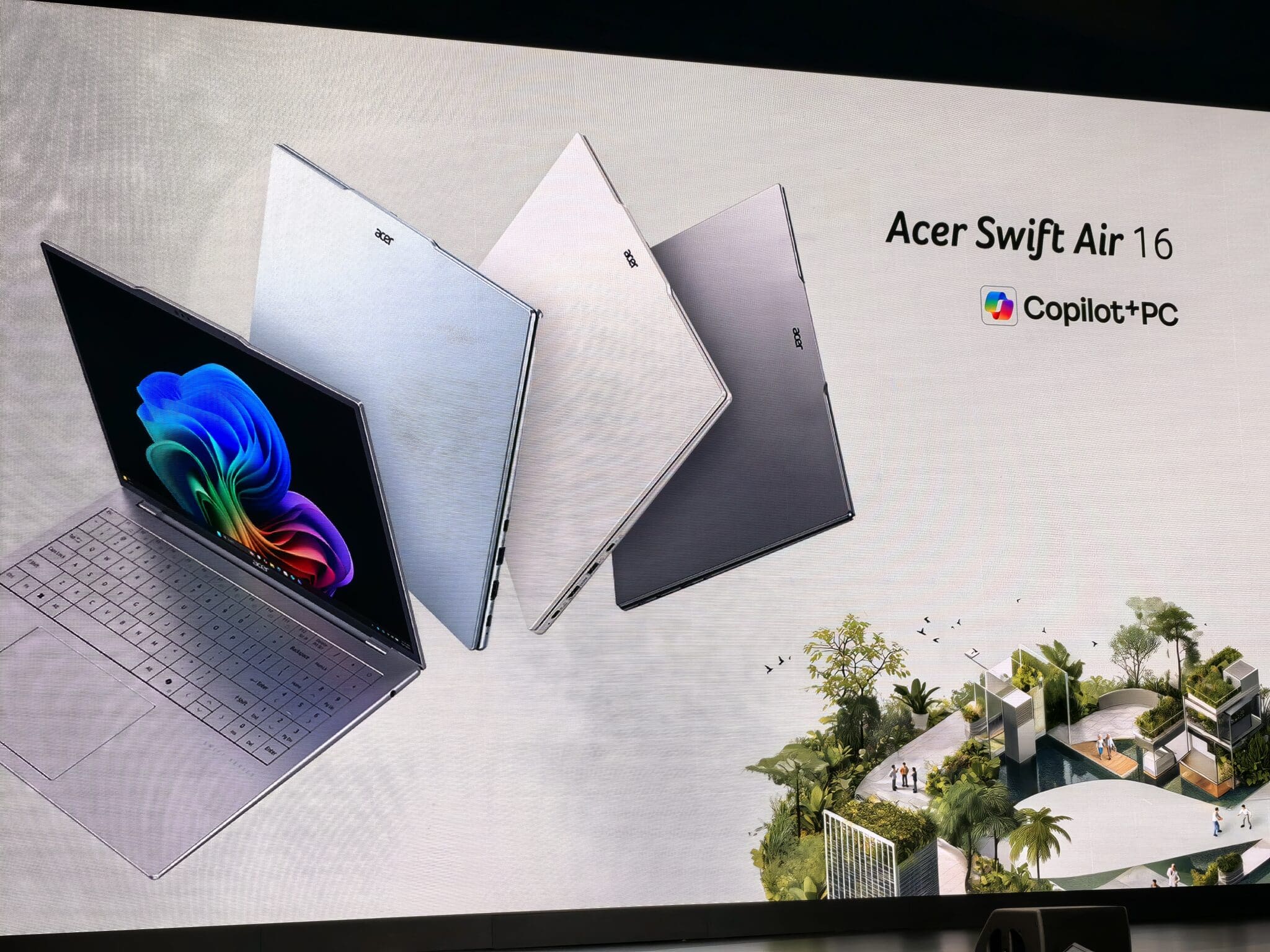 Acer представи 16-инчовия лаптоп Swift Air 16 с AI функции и тегло под 1 килограм