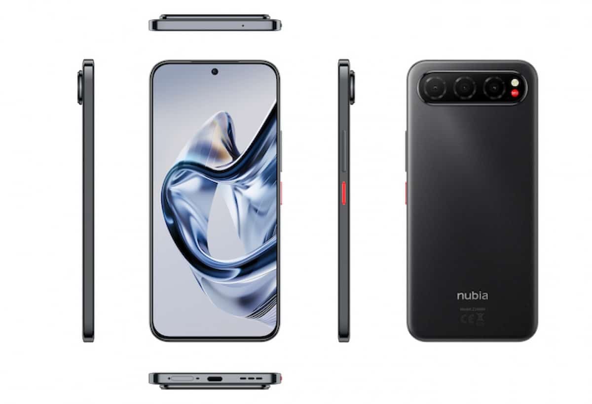 Ултратънкият 5,9 мм смартфон Nubia Air получава 6,78″ AMOLED екран и IP69K защита