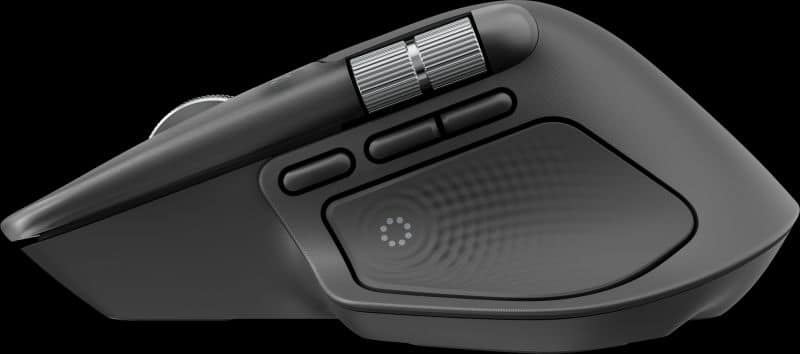 Logitech представи безжичната мишка MX Master 4 с тактилна обратна връзка за 0