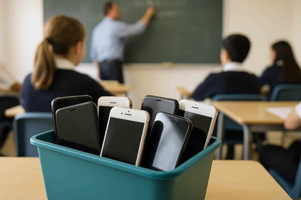 Телефоните в шкафчето, вниманието към черната дъска. Какво показа двугодишният експеримент на австралийските училища