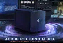 Gigabyte пусна външната RTX 5090 за $2999 – в игрите тя е с 18-27% по-бавна от настолната