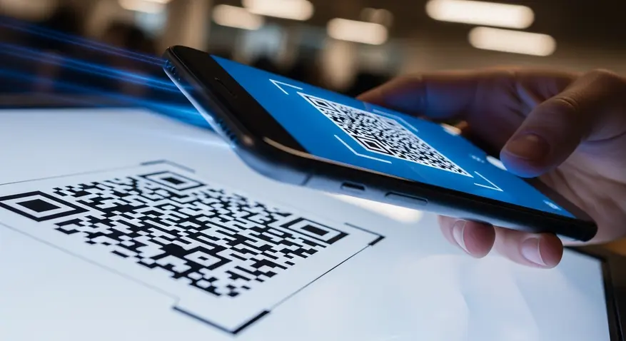 Защо QR кодът има три квадрата в ъглите и как смартфонът моментално го разпознава