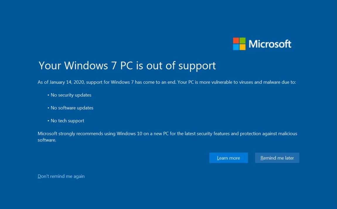 Не, Windows 7 не печели по-голям пазарен дял през 2025 година