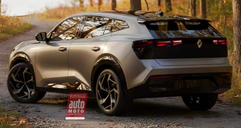 Renault подготвя новия кросоувър Aurora: първи рендери