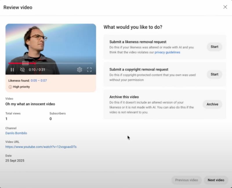 YouTube обяви война на AI-дийпфейковете с пускането на функцията “Откриване на сходства“