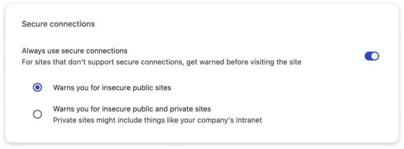 Google Chrome ще започне по подразбиране да използва защитени HTTPS връзки