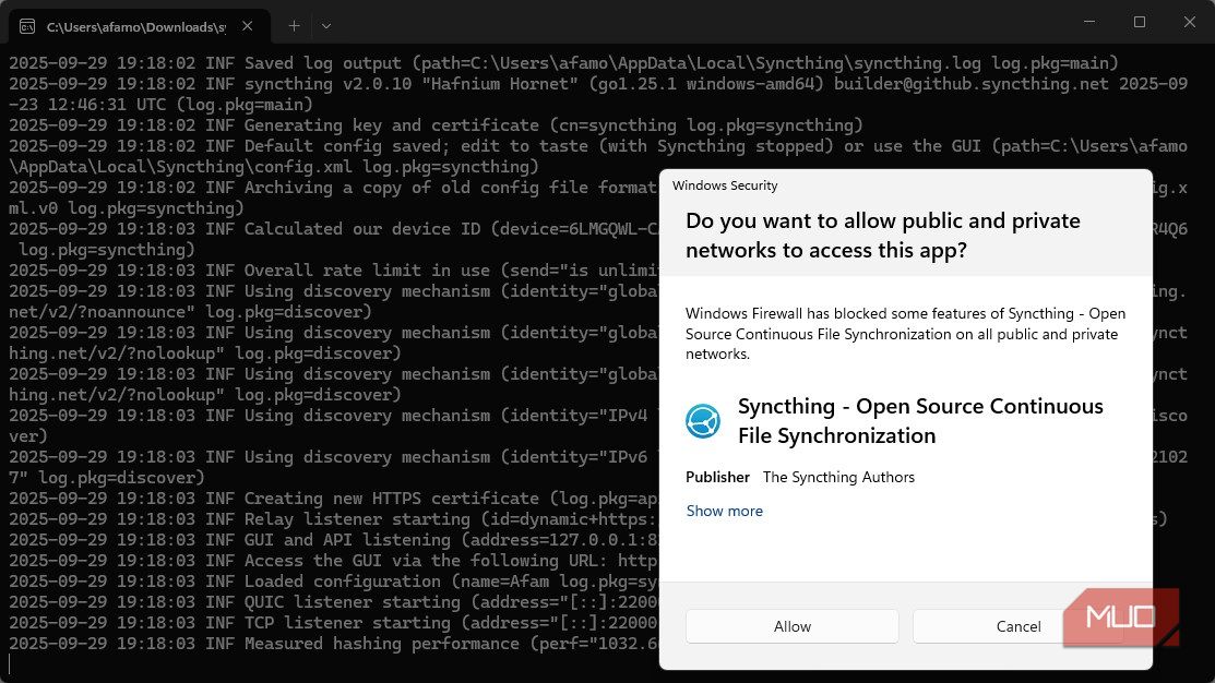 Изградих собствена система за синхронизиране без Google Drive или OneDrive и тя работи безупречно