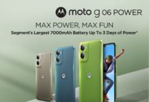 Moto G06 Power стартира в Индия със 7000mAh батерия, Android 15 и 50MP камера