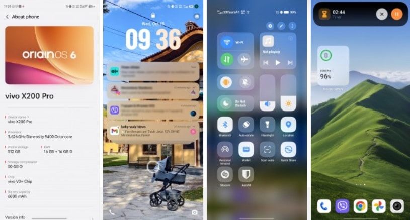 Vivo официално обяви глобалното излизане на OriginOS 6