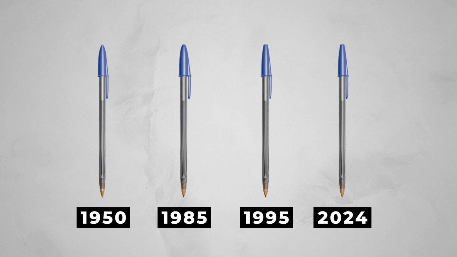 Как химикалката BIC Cristal се превърна в най-успешният продукт в историята