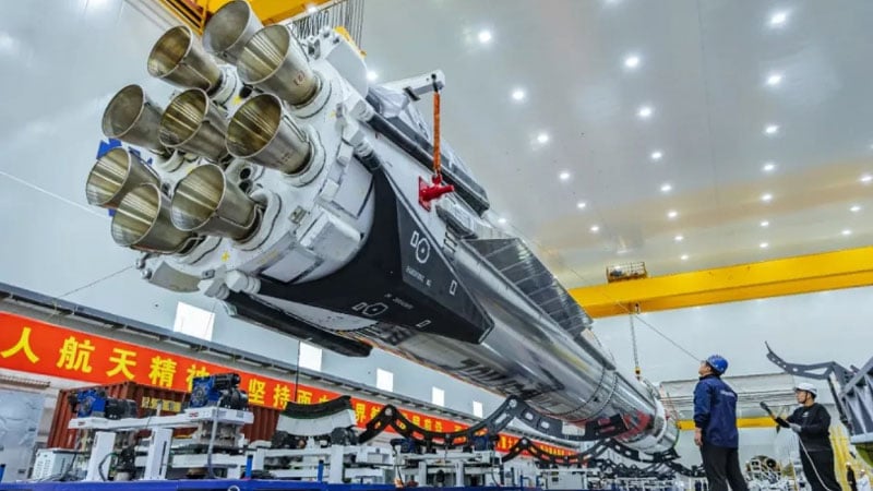 Китай е близо до изстрелването на аналога на Falcon 9 на SpaceX в космоса – ракетата Zhuque-3 запали всичките си двигатели