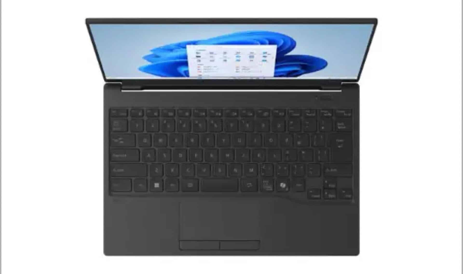 Fujitsu представи FMV UX-K3 – най-лекия лаптоп в света, който тежи само 634 грама