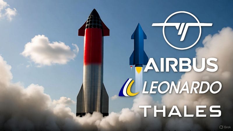 Европейските гиганти Airbus, Leonardo и Thales се обединяват, за да предизвикат SpaceX