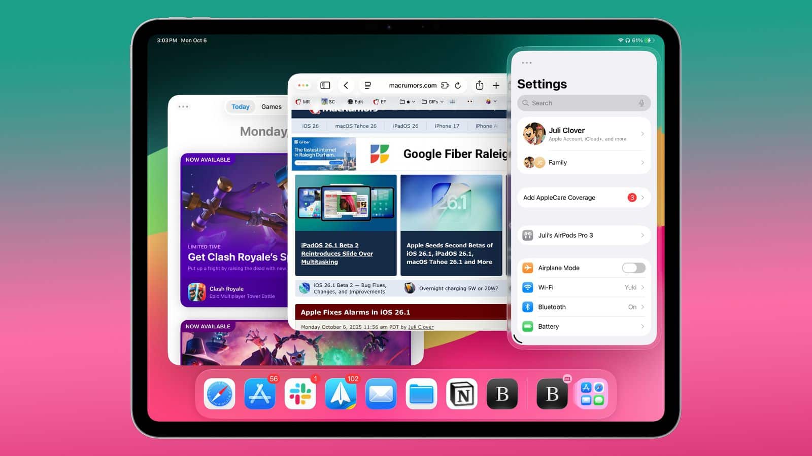 Apple пусна iOS 26.1 Beta 2 и iPadOS 26.1 Beta 2 с нови възможности и подобрен Liquid Glass дизайн