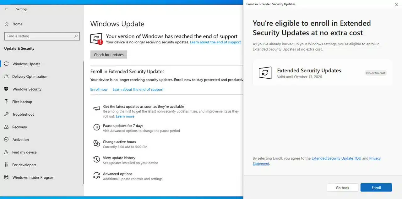 Не можете да се регистрирате за актуализациите по сигурността на Windows 10? Ето решението