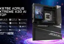Gigabyte представи AM5 дънна платка с вграден 5“ дисплей
