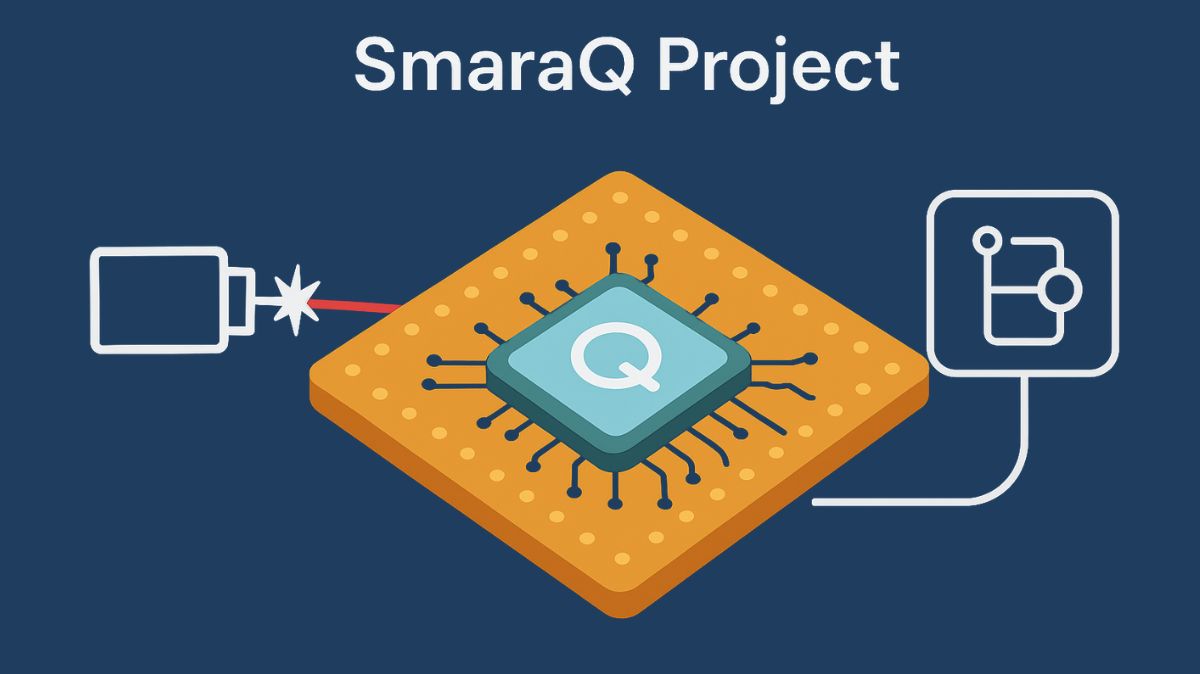 Цялата оптика на квантовия компютър върху един чип. SmaraQ съкращава километри огледала и лещи в кристал с дебелина колкото нокът