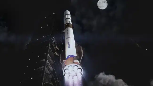 Blue Origin представи още по-тежка версия на ракетата New Glenn