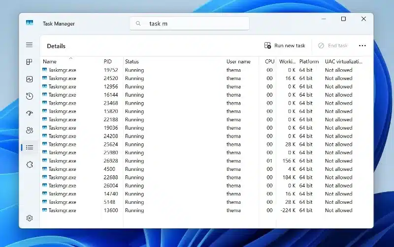 Microsoft потвърди, че бъгът в “Диспечера на задачите“ в Windows 11 може да предизвика спад в производителността