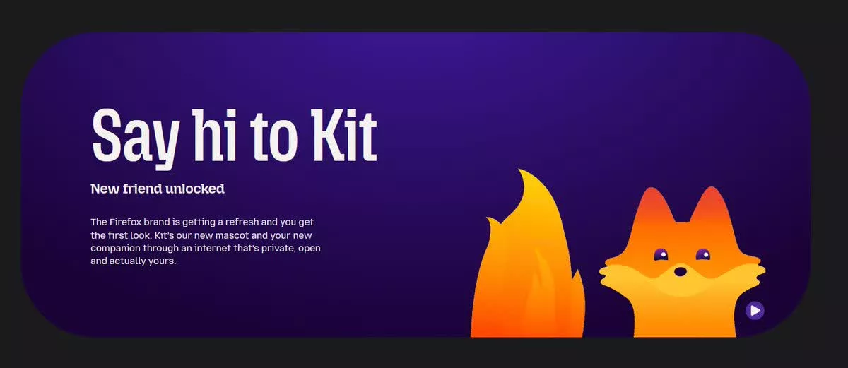 Mozilla ребрандира Firefox с добавянето на новия талисман на име Kit