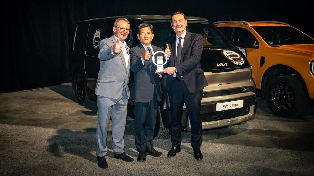 Kia PV5 бе обявен за ван на годината