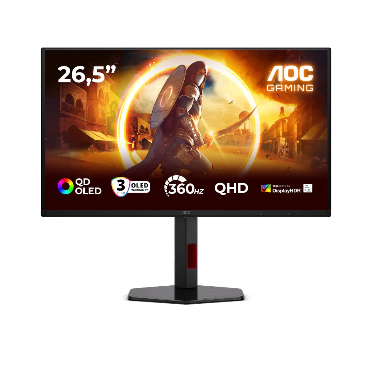 OLED гейминг без компромиси: Новите монитори на AOC идват с 360 Hz, 0.03 ms и цени под 1100 лв.