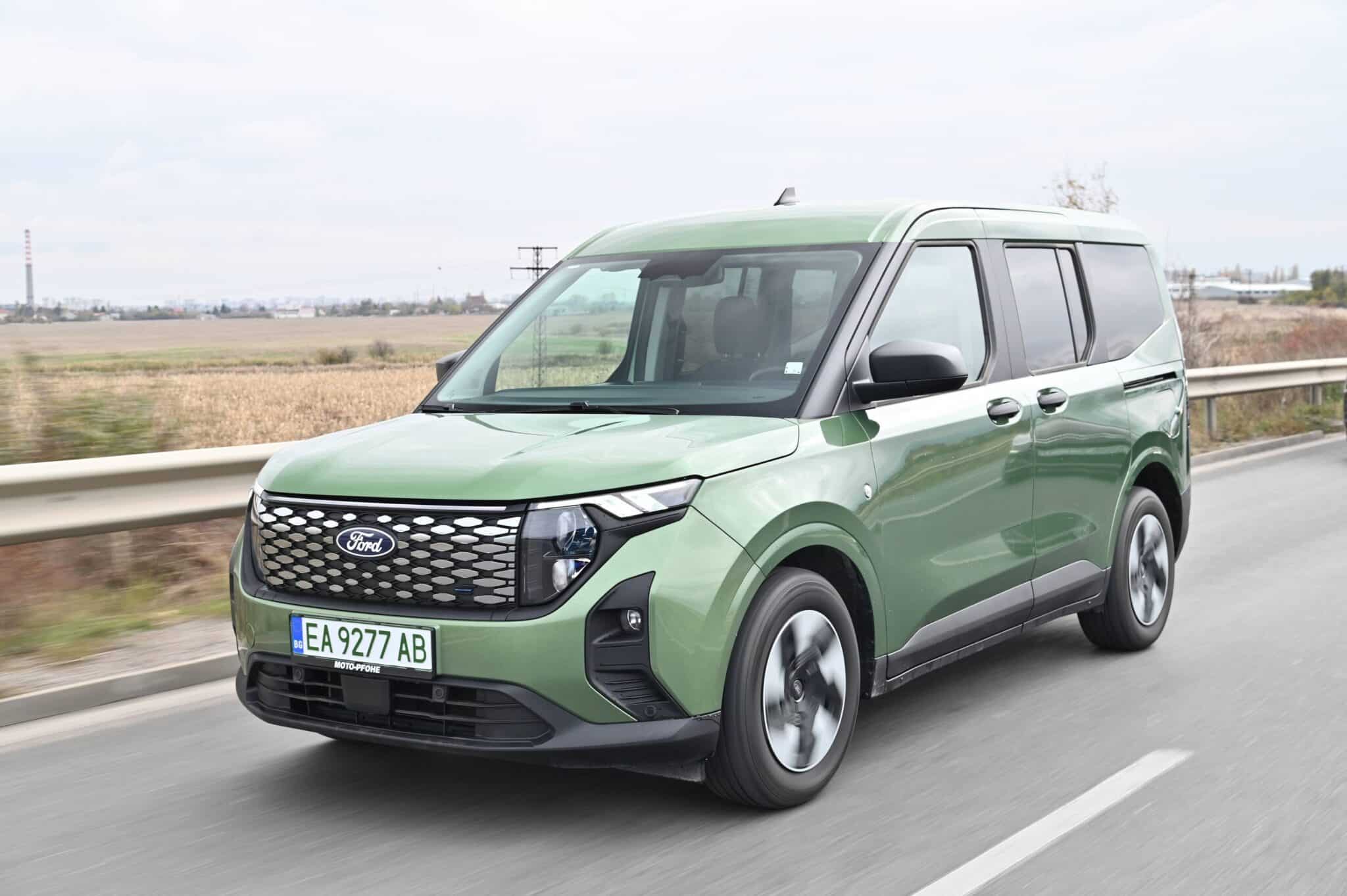 Ford представи своя изцяло електрически E-Courier за бизнеса