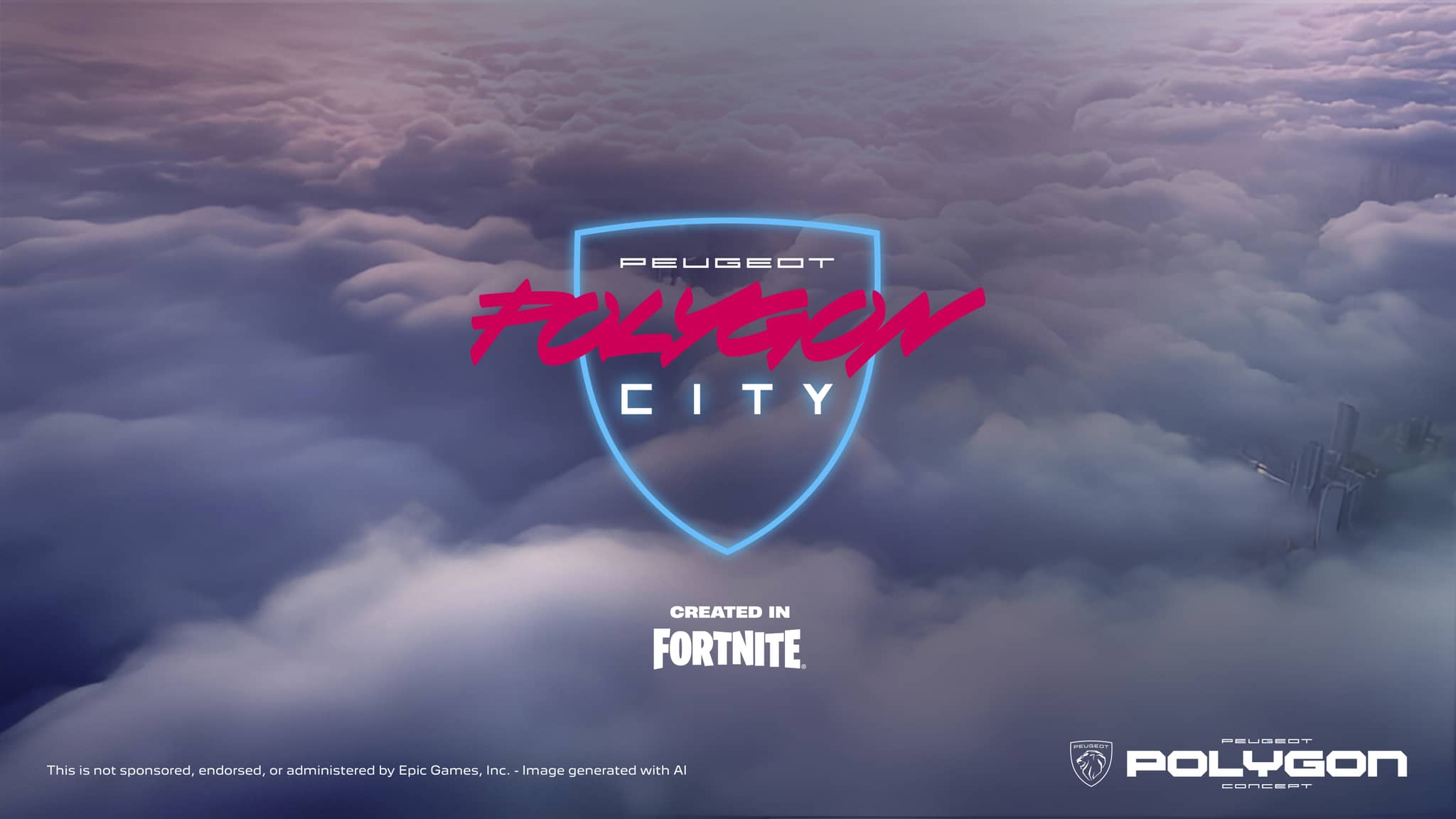 Peugeot влиза във Fortnite! Новият концепт POLYGON идва от бъдещето — и можеш да го видиш първи в играта