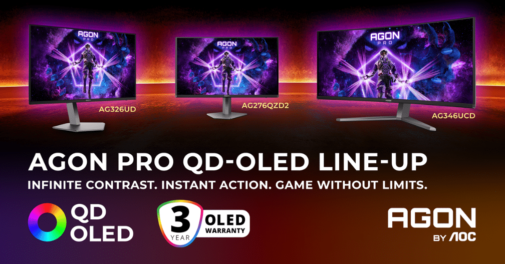 AGON by AOC: Геймърската технология OLED предефинира състезателната производителност и визуалното превъзходство