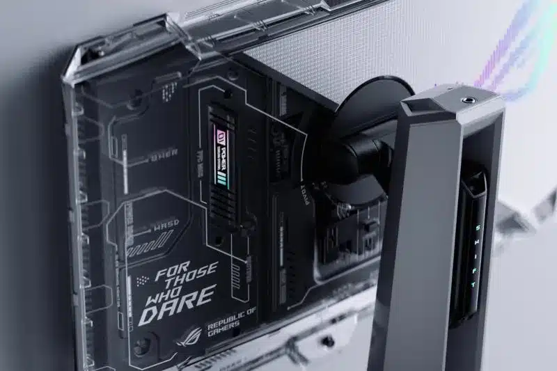 Asus пуска на пазара най-бързия 720Hz OLED гейминг ROG Swift PG27AQWP-W