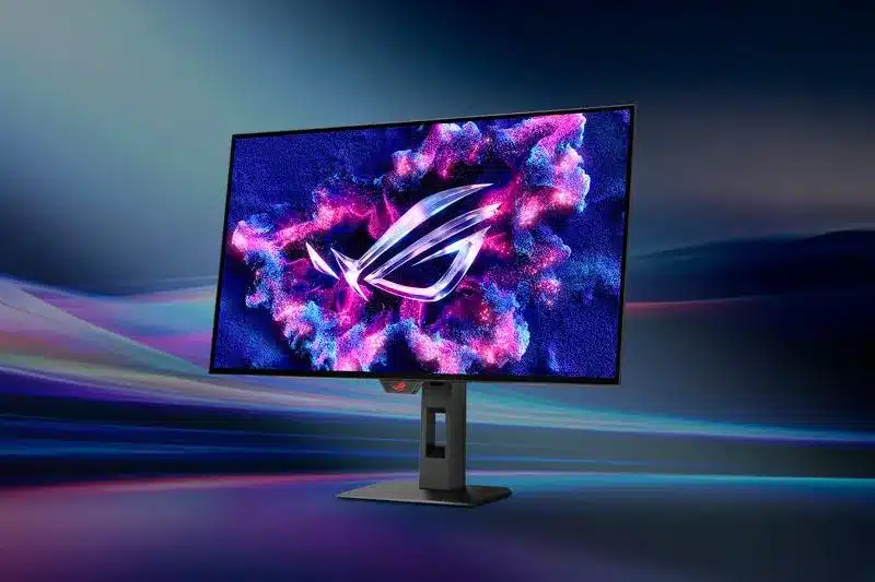 Asus пуска на пазара най-бързия 720Hz OLED гейминг ROG Swift PG27AQWP-W