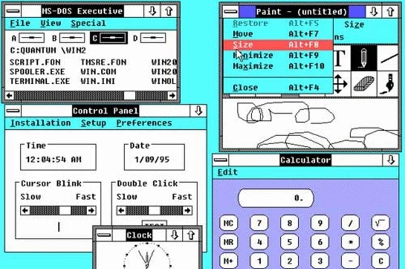 Windows стана на 40 години: В първата си версия той се нуждаеше само от 256 килобайта RAM и една дискета