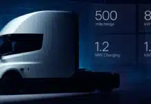 Tesla обнови дизайна на електрическия камион Semi