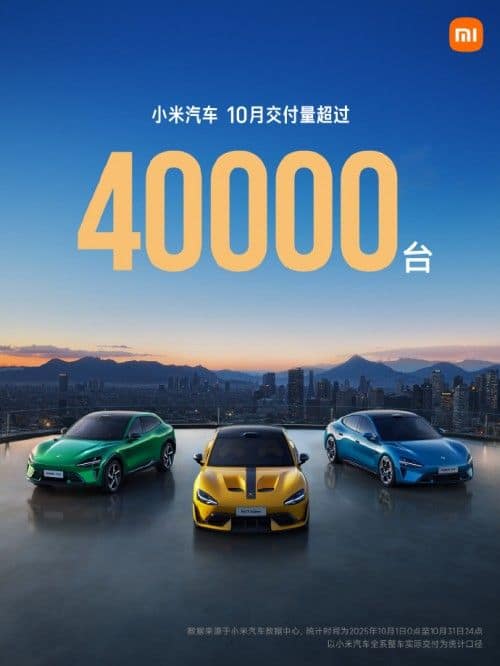 Xiaomi е доставила над 40 000 електромобила за втори пореден месец