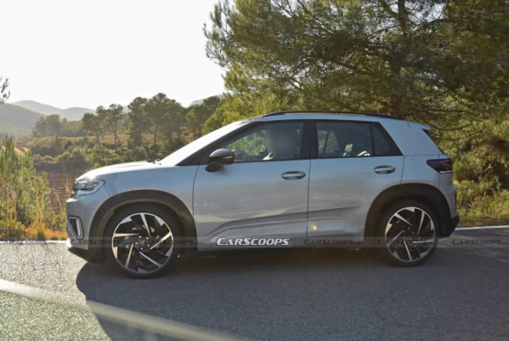 VW ID. Cross бе показан почти без камуфлаж. Най-евтиният електрически SUV на марката ще бъде пуснат през 2026 г.