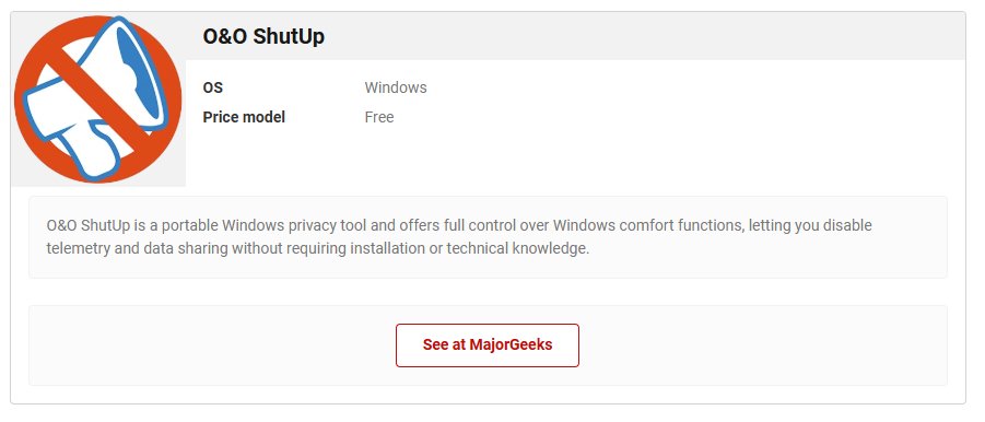 Тази 2MB помощна програма блокира повече проследяване на Windows, отколкото който и да е платен пакет за поверителност