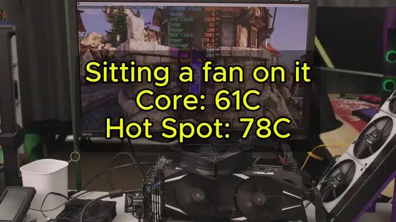 Ентусиаст прикрепи два процесорни охладителя към GeForce RTX 2060 и температурата падна с 35°C