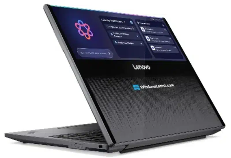 Lenovo ще покаже на CES 2026 ноутбука ThinkPad Rollable XD Concept с вертикално въртящ се OLED-дисплей