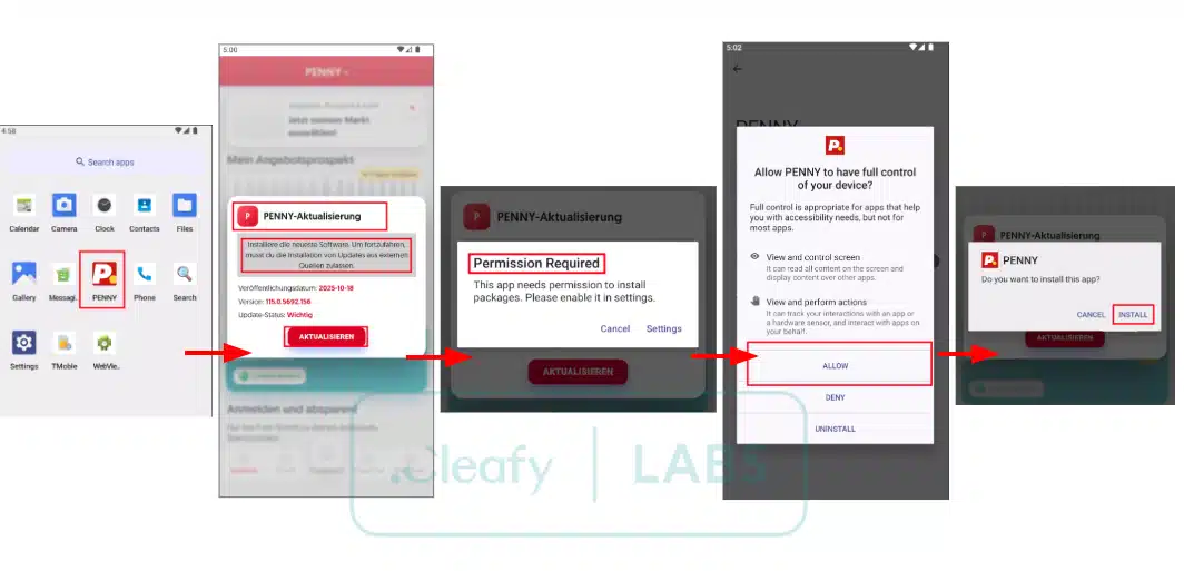 Нов вирус за Android получава пълен контрол върху смартфоните