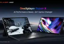 OneXPlayer представи Super X – геймърски хибрид между таблет и лаптоп с процесор AMD Ryzen AI Max+ 395 и течно охлаждане