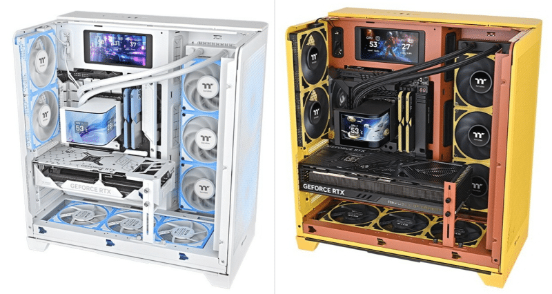 Thermaltake пусна система за течно охлаждане с 6,67-инчов извит AMOLED-екран и платена ИИ-функция за генериране на фонови изображения