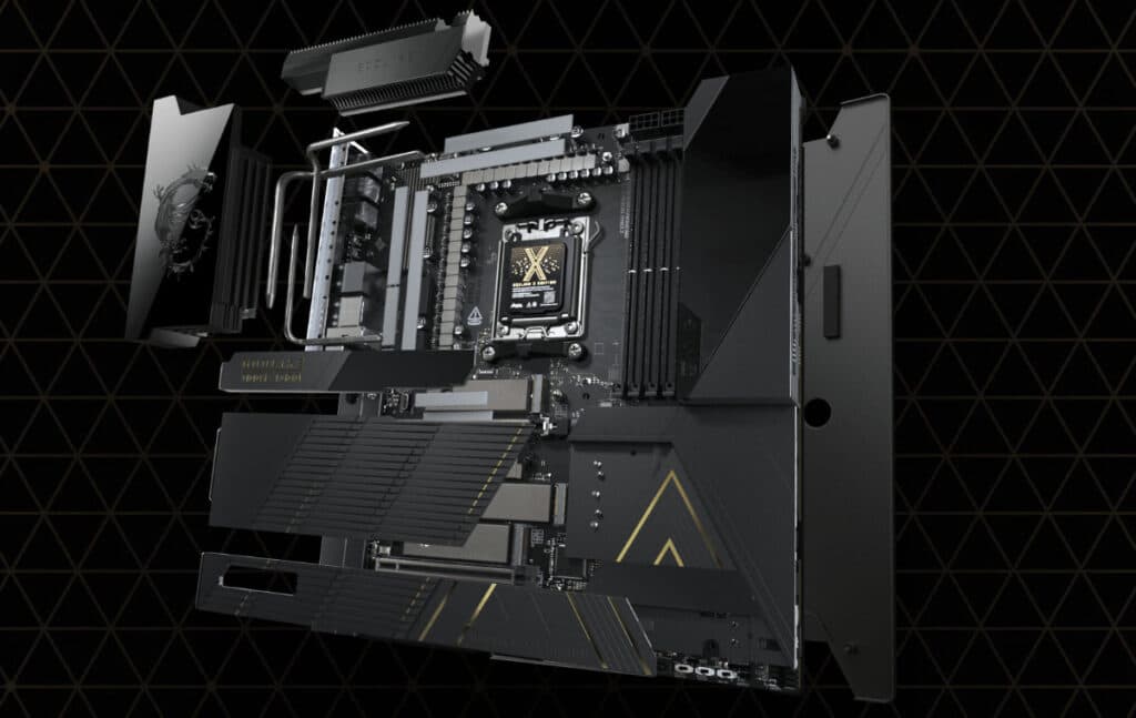 Дънна платка за 00: MSI стартира продажбите на MEG X870E Godlike X Edition