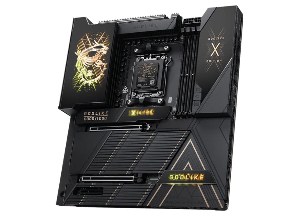 Дънна платка за 00: MSI стартира продажбите на MEG X870E Godlike X Edition