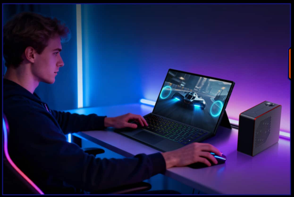 OneXPlayer представи Super X – геймърски хибрид между таблет и лаптоп с процесор AMD Ryzen AI Max+ 395 и течно охлаждане
